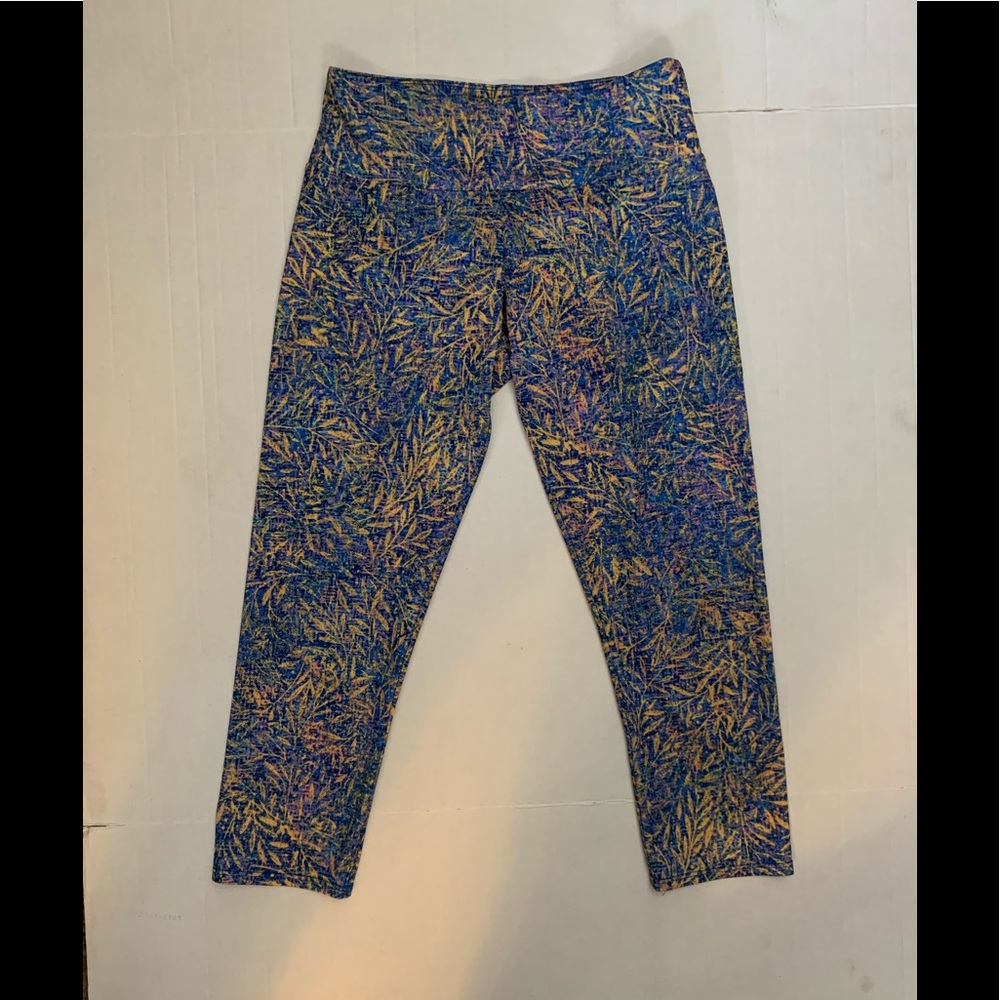 Onzie Flow Paint Splatter Yoga Pants sz. S/M